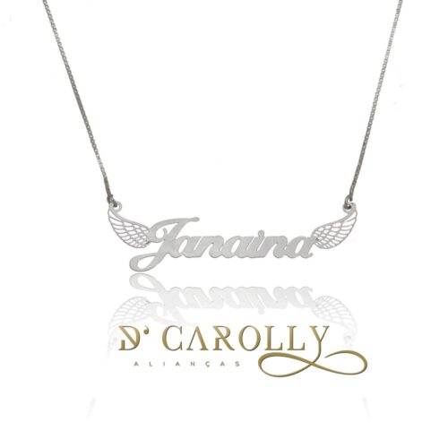 Manuscrito Prata Com 2 Emblemas Laterais - 65,00