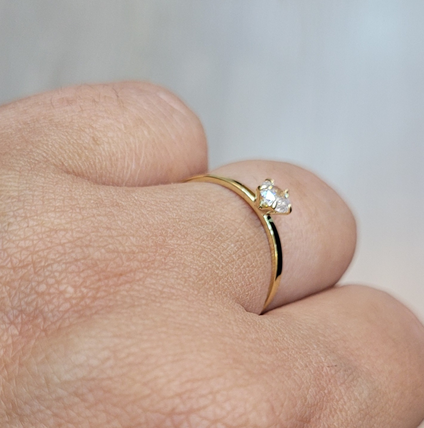 F SOLIT 01 - Solitário Folheado Reto - Imagem 3