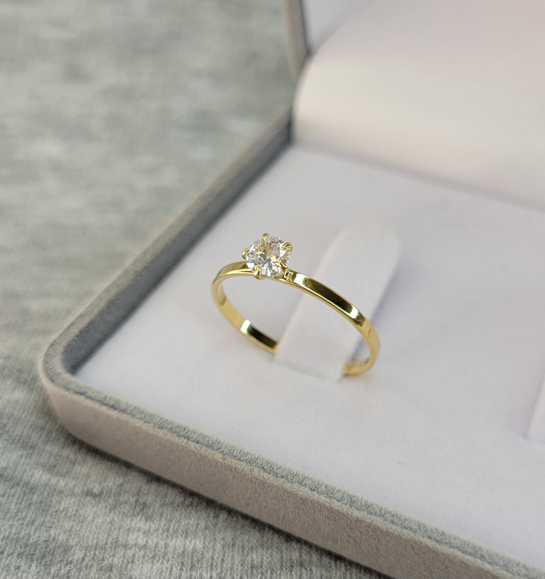 F SOLIT 01 - Solitário Folheado Reto