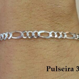 PULSEIRAS 3 em 1 E GRUMETT - PRATA 925 - Imagem 2