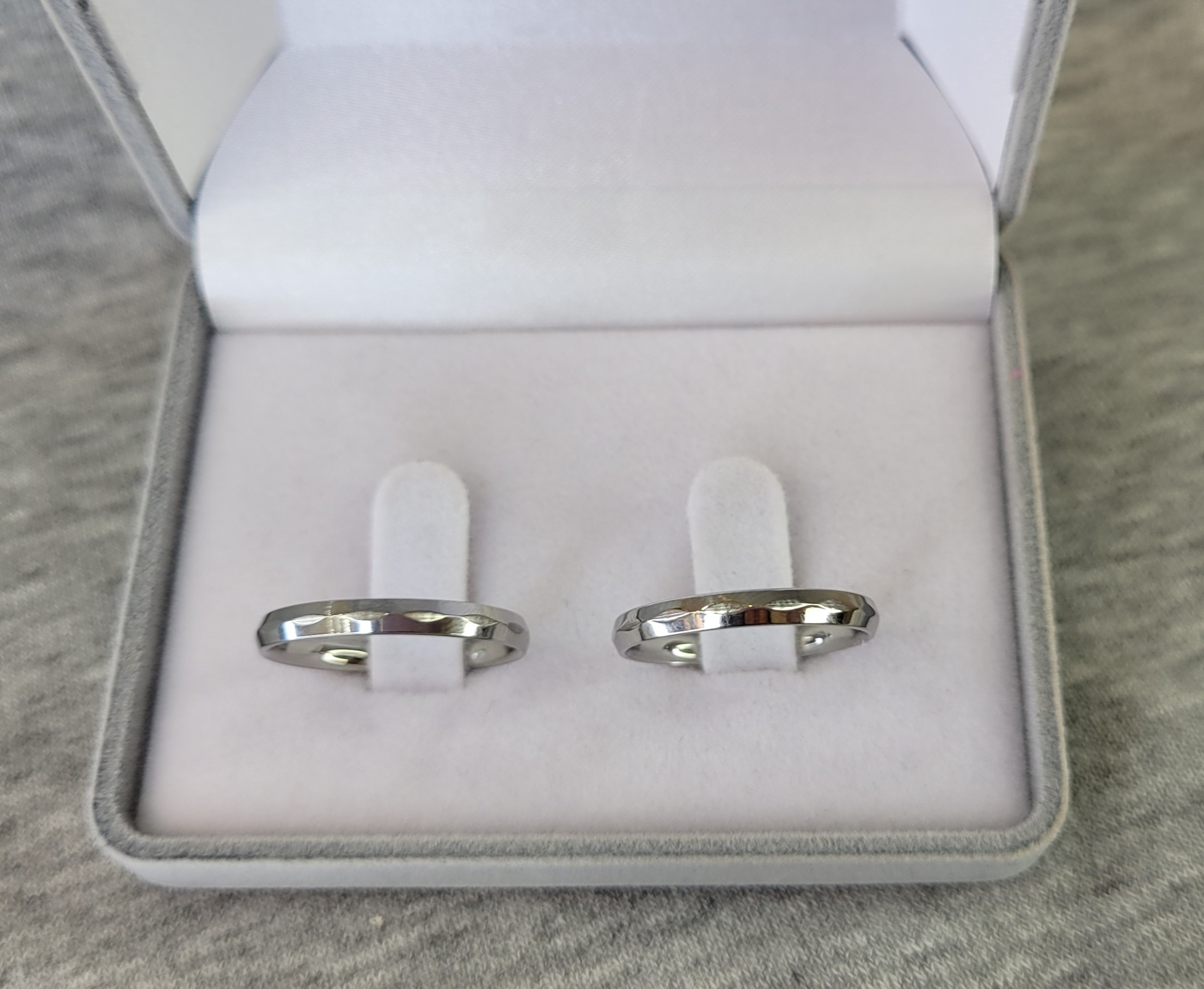 031/031-1 : Aliança de Aço Inox Abaulada | 3 mm - Imagem 2