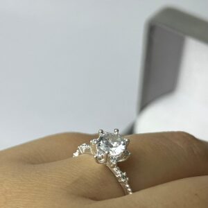 AG SOLIT 25 - Solitário em Prata - Imagem 2