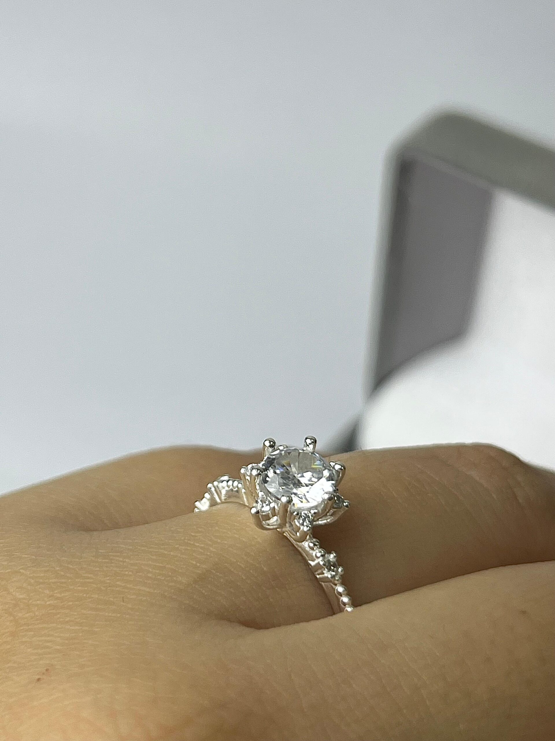 AG SOLIT 25 - Solitário em Prata - Imagem 2