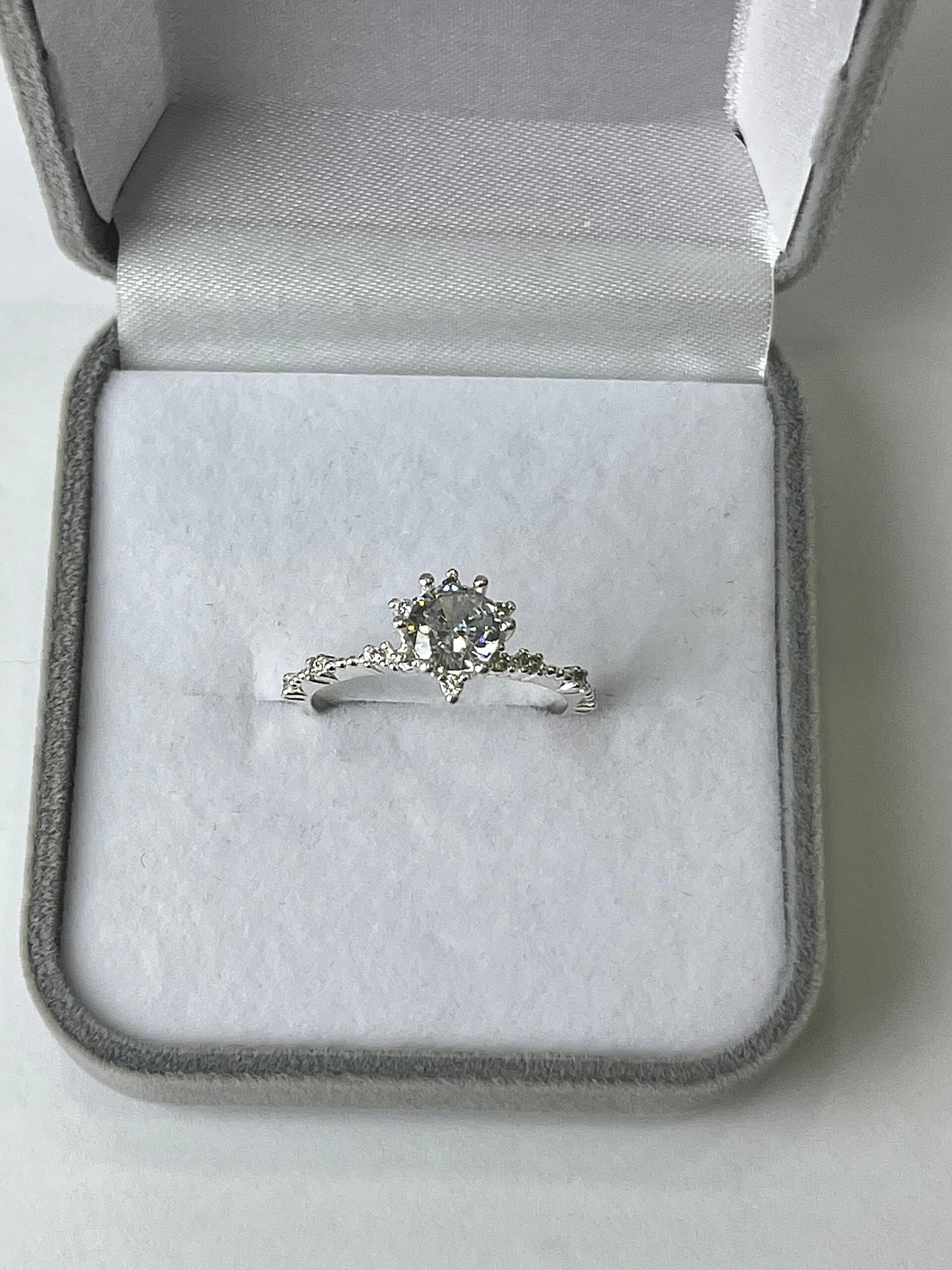 AG SOLIT 25 - Solitário em Prata - Imagem 3