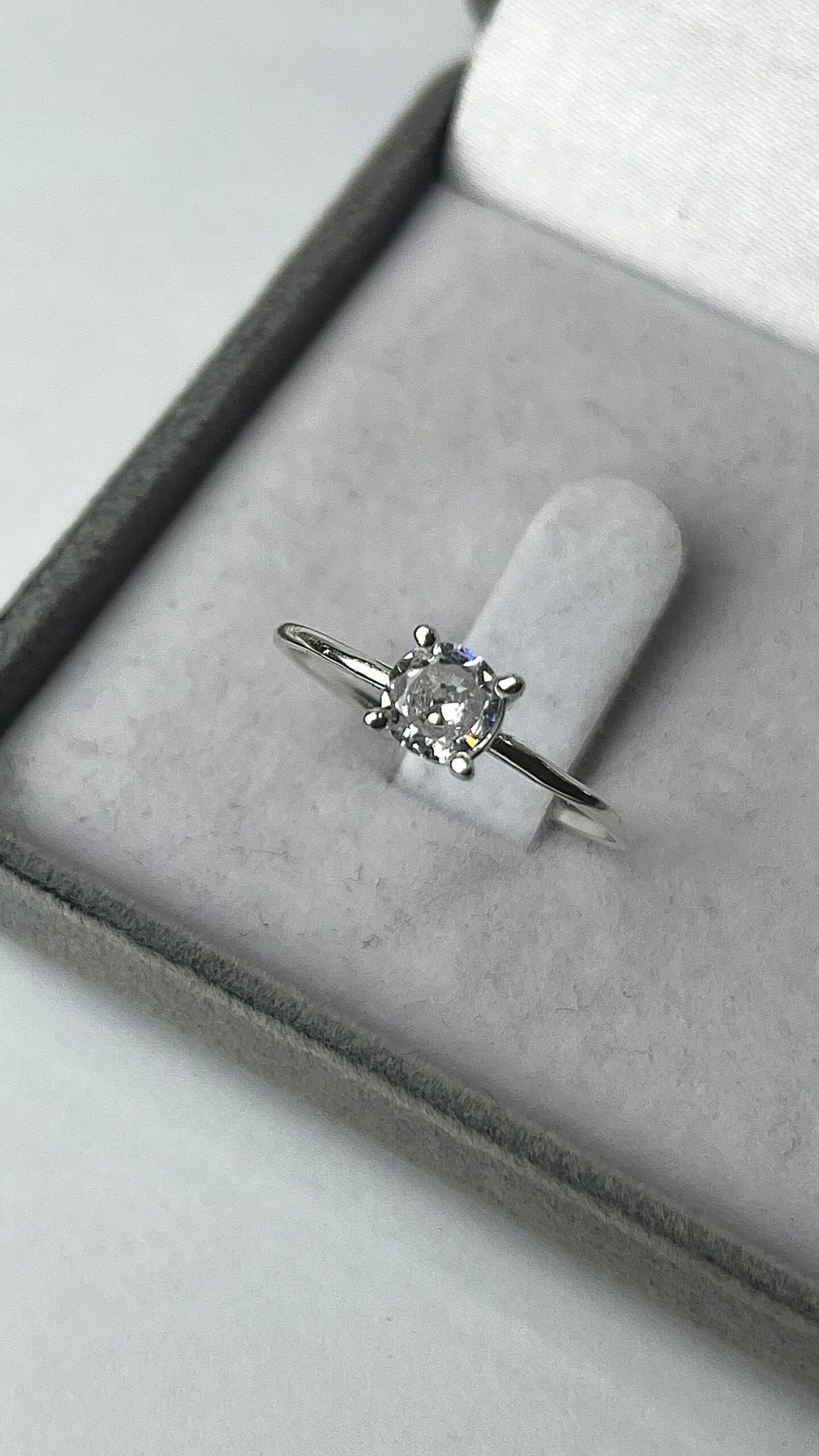 AG SOLIT 28 - Solitário em Prata - Imagem 3