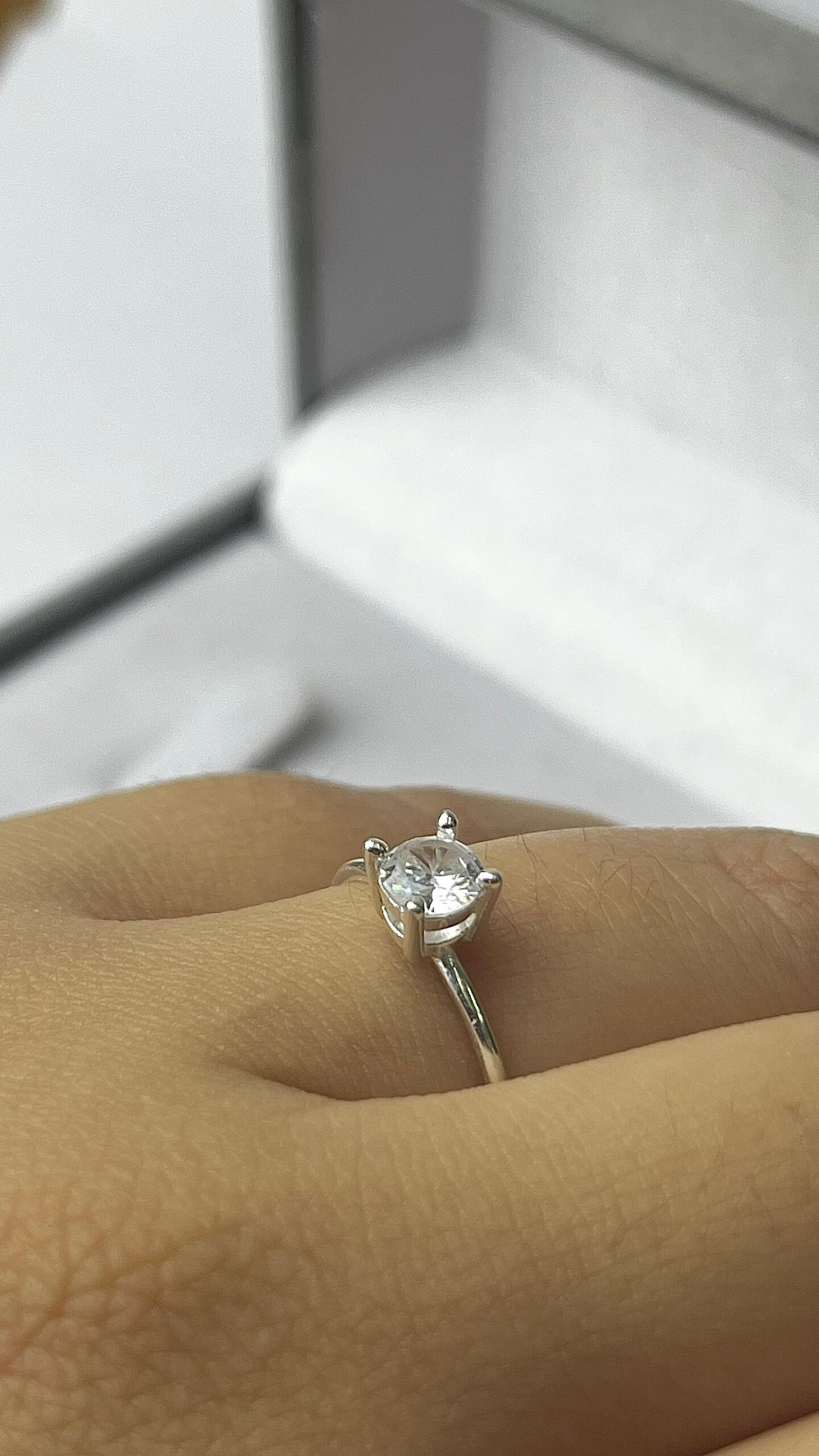 AG SOLIT 28 - Solitário em Prata - Imagem 2