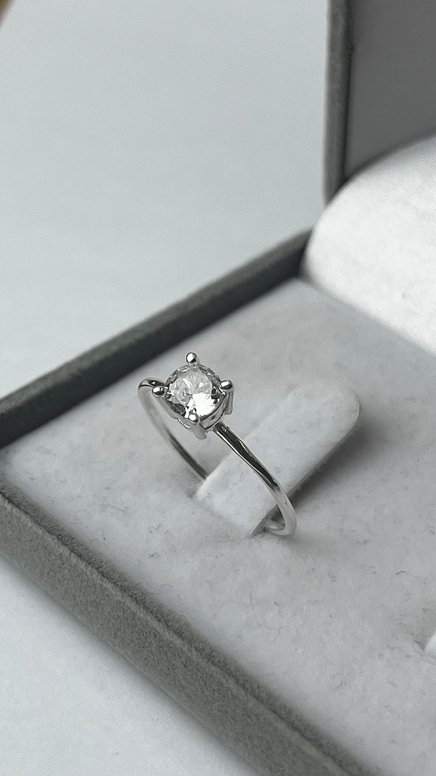 AG SOLIT 28 - Solitário em Prata - Imagem 4